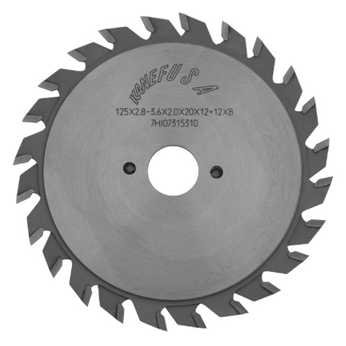 KANEFUSA SK předřezový kotouč D120x2,8-3,6xd22 12+12 FZ (skládaný)